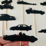 Car Racing Cupcake Topper