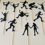 Roller Skate Cupcake Topper