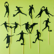 Man Soccer Cupcake Topper