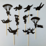 Skydiving Cupcake Topper