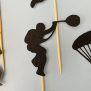 Skydiving Cupcake Topper