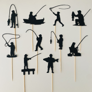 Fishing Cupcake Topper