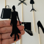 Fashion Week Cupcake Topper