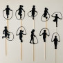 Skipping Rope Cupcake Topper