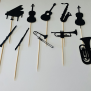 Music Cupcake Topper