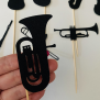 Music Cupcake Topper