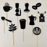 Coffee Cupcake Topper
