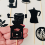 Coffee Cupcake Topper