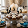 Volleyball Man Cupcake Topper