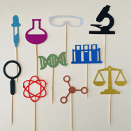 Science Cupcake Topper