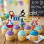 Science Cupcake Topper