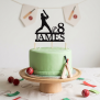 Personalized Cricket Cake Topper