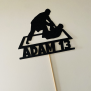 Personalized Jiu Jitsu Cake Topper