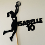 Personalized Netball Cake Topper