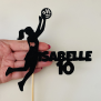 Personalized Netball Cake Topper