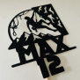 Personalized Rock Climbing Cake Topper