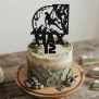 Personalized Rock Climbing Cake Topper