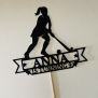 Personalized Hockey Cake Topper
