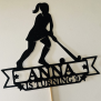 Personalized Hockey Cake Topper