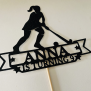 Personalized Hockey Cake Topper