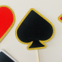 Casino Poker Card Cupcake Topper