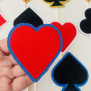 Casino Poker Card Cupcake Topper