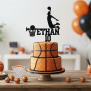 Personalized Basketball Cake Topper