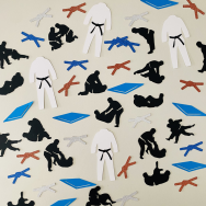 Jiu Jitsu Confetti