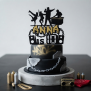 Personalized Hip Hop Cake Topper