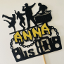 Personalized Hip Hop Cake Topper