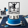 Personalized Boys Jump Cake Topper