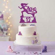 Inline Skate Cake Topper