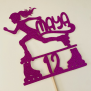 Inline Skate Cake Topper