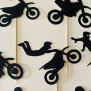 Dirt Bike Cupcake Topper