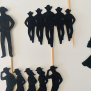 Line Dancing Cupcake Topper